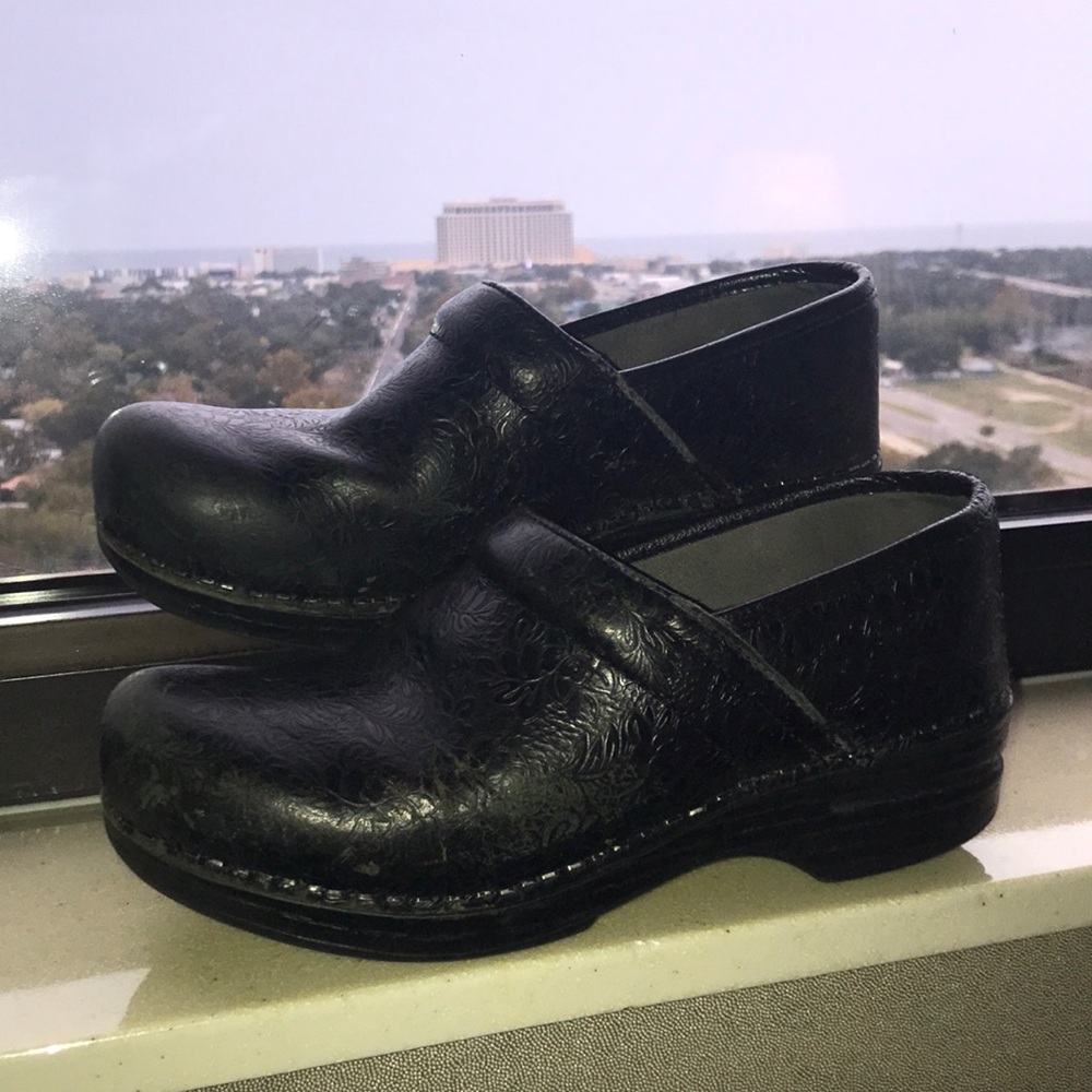 Dansko Black clogs